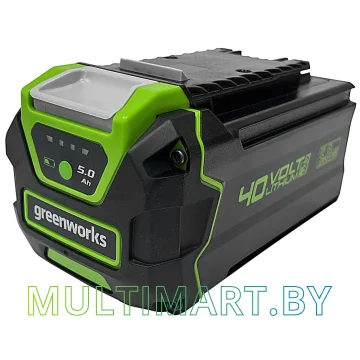 Аккумулятор Greenworks G40B5 (40В/5 Ah)